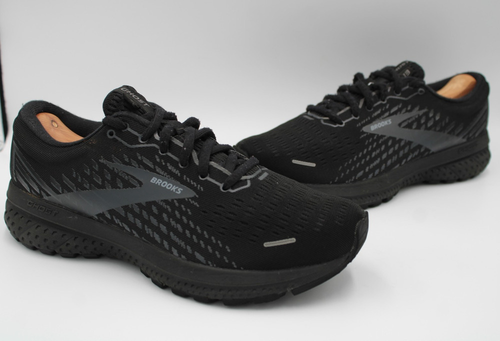 Size 8 - Brooks Ghost 13 Women’s Triple Black Running Shoes Athletic 1203381B072